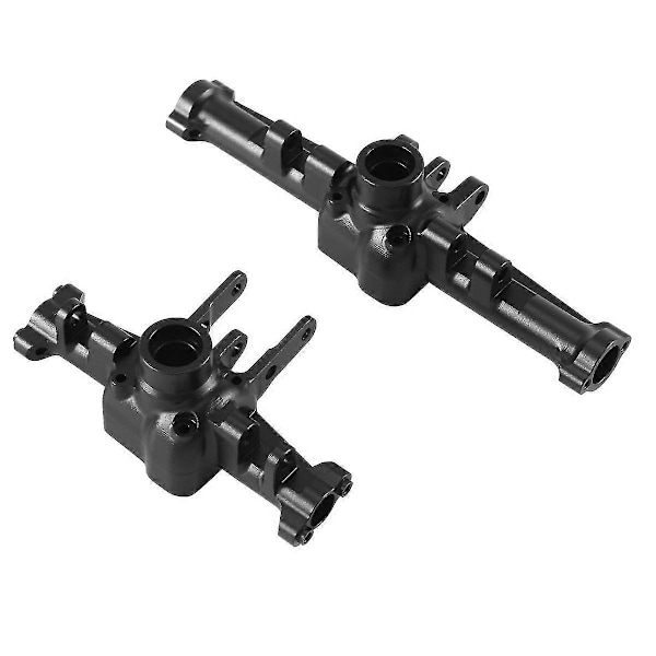 2 stk Metall Fremre Og Bakre Akselhus Med Messing Akseldeksel For Trx4m 1/18 Rc Crawler Bil Oppgradering