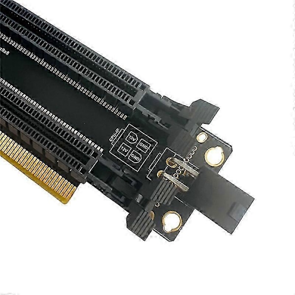 PCI-E 4.0 X16 1 - 2 Laajennuskortti Gen4 Split Card PCIe-Bifurcation X16 - X8X8 20 mm:n välein Sl-FO SAHN