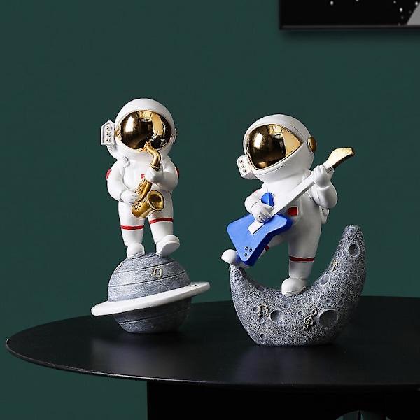 Astronautti Astronautti Koriste Tukkumyynti Olohuone Työpöytä Kotikoriste Pieni Koriste Lahja Kulta - Meditaatio Astronautti, QINWEI-183