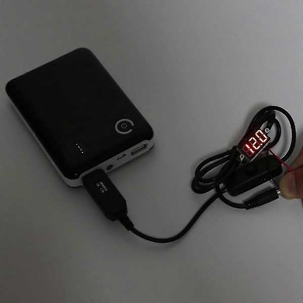 USB Strömökning för DC 5V till för DC 12V Step UP Modul USB Konverter Adapter