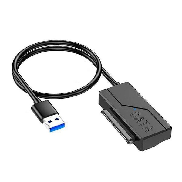 USB 3.0 - SATA-kaapeli SATA III - USB 3.0 -sovitinkaapeli tukee HDD-levyjä