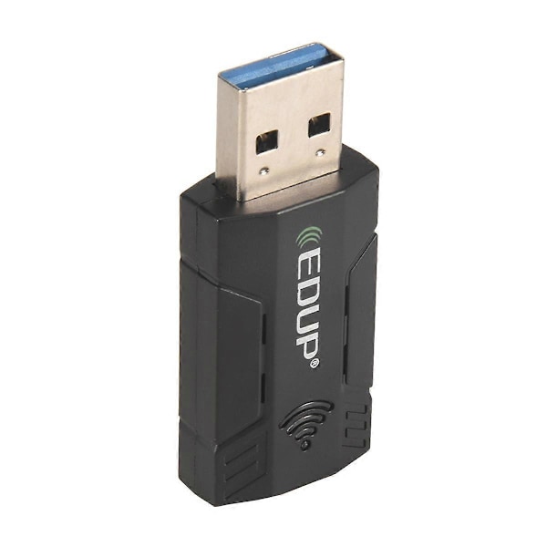 EDUP 1300M USB3.0 Trådløst Nettverkskort WiFi Adapter 2.4G & 5G Dual Band Stabil Signal Adapter for P