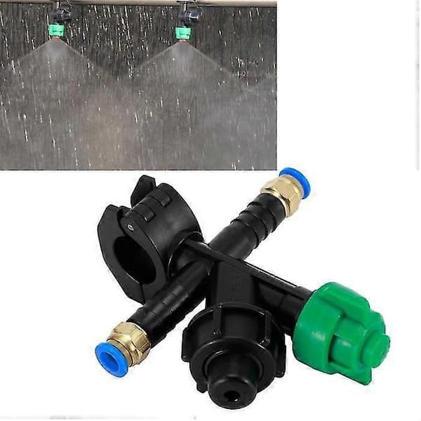 Vanningsdyse Dobbel Dusjkjøling Dyse Sprinklerhode Atomiseringsverktøy For System