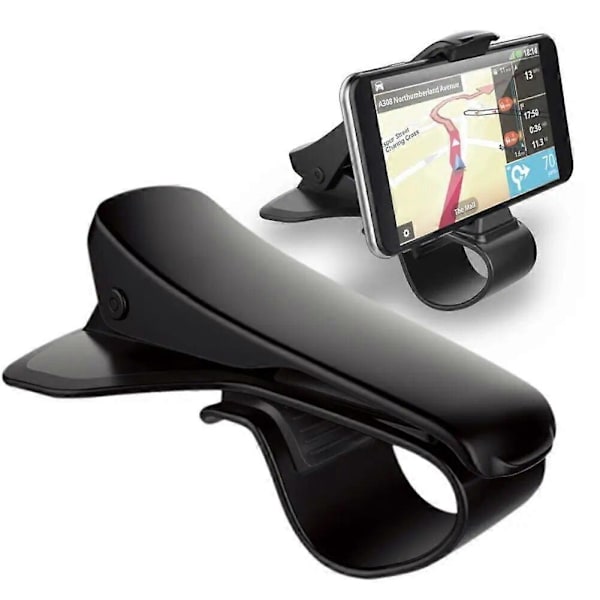 Biltelefonhållare Stativ Stöd För Mobiltelefon I Bil GPS Display Instrumentbräda Fäste För Iphone Samsung