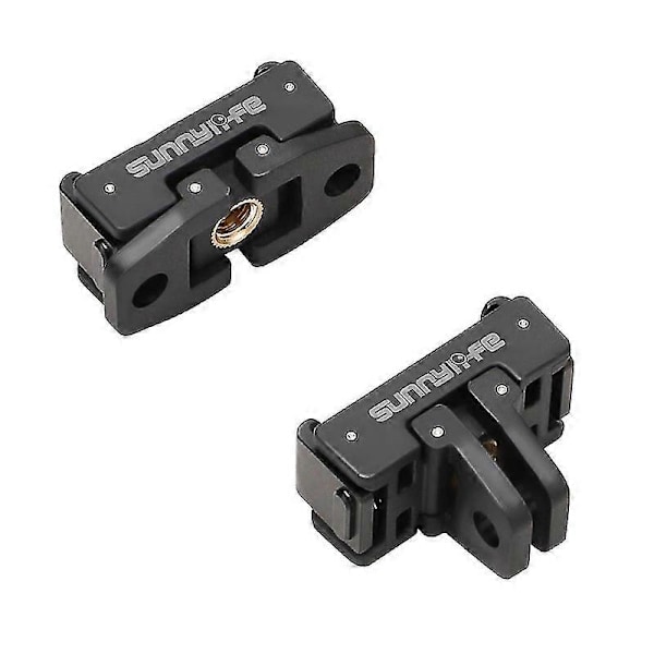 Adapter Snabbkopplingsplatta för 3 Snabbkopplingsadapter Vikbar Snabbkopplingsplatta Expansionstillbehör