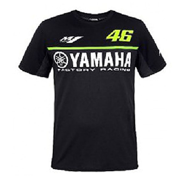 Sommar Yamaha motorcykel casual kortärmad T-shirt för män och kvinnor med rund halsringad T-shirt style 5 XS