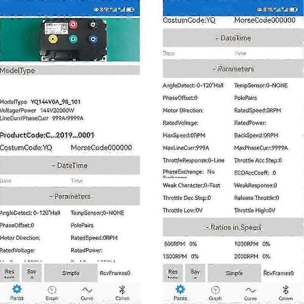 Bluetooth-adapter för programmering av FarDriver-styrenhet BT-modul för ND72240 72260 72360 72680 Mobi