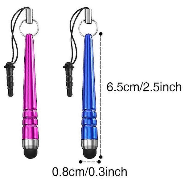 40 Stycken Korta Styluspennor Universella Tryckskärmspennor Kapacitiv Stylus Kompatibel för , , Surfplatta