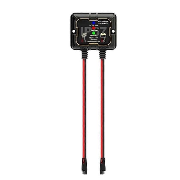 Vandtæt 10A 12V Solar Charge Controller, Bærbar Intelligent til AGM, Gel & Lithium Batteri Support Panel