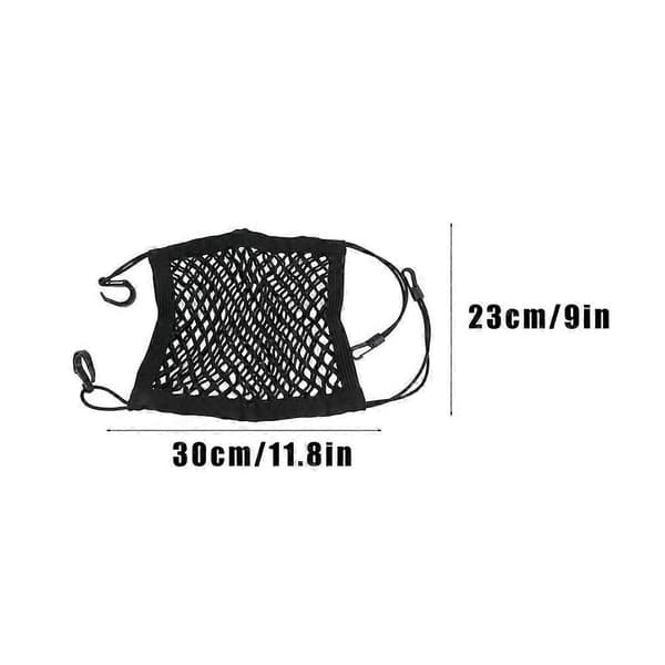 Motorcykel Motorcykel-Scooter Bagage Elastisk Lastnet Opbevaring Sort |UK]