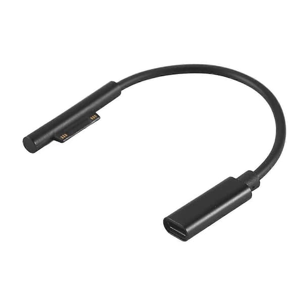 For SURFACE Connect til USB-C Ladekabel Kompatibel for SURFACE Pro7 Go2 Pro6 5/4/3 Laptop1/2/3 &
