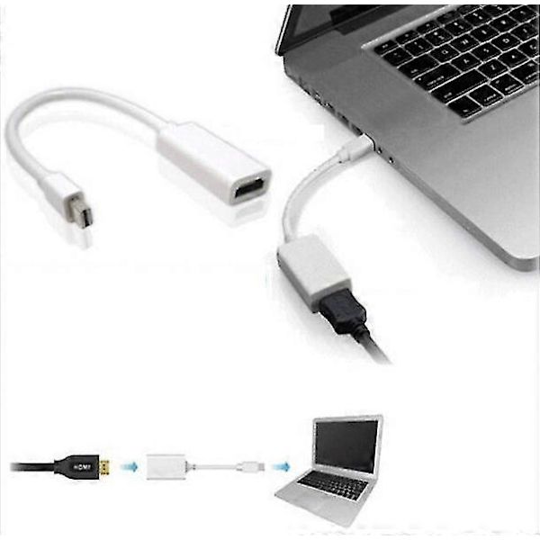Adapter, HDMI till Mini-DisplayPort