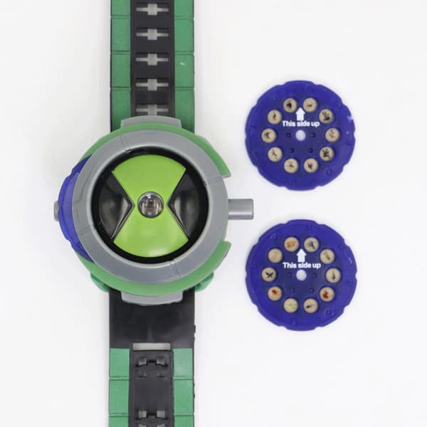 Ben 10 Projektikello, Omnitrix Earth Guardian Rannekellolelu Blue projection