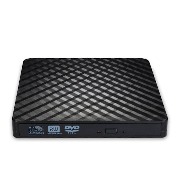 Ekstern CD DVD-drev til bærbar computer, USB 3.0 Bærbar CD/DVD-RW Brænder, Læser