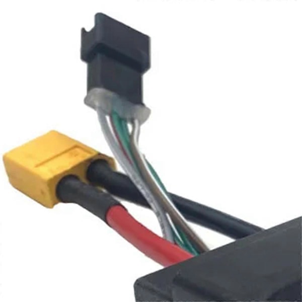 For Super Soco Litium Batterikontakt Lader Socket Linje Sirkulær Linje for Super Soco Tc Ts Tsx