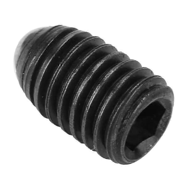 10 stk. M8 Gevind Hex Socket Kulstofstål Kugle Fjederstempler Sæt (M8*12)