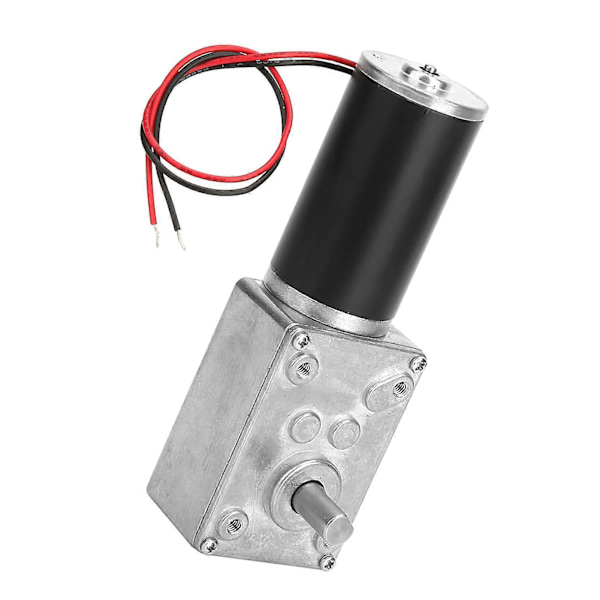 Elektrisk Växellåda Motor Reversibel Snäckväxelmotor 8mm Axel 12V 30RPM