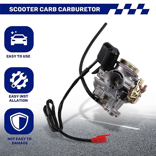 PD18J GY6 50cc SCOOTER KNALLERT PD18J KARBURATOR CARB 139QMB 139QMA ATV FIRHJULERE GO KART BUGGY