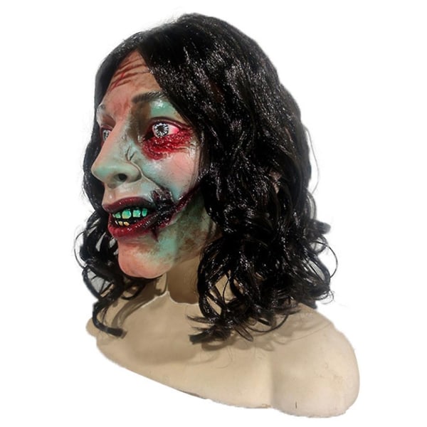 Evil Dead Rising Cosplay Latex Mask Red