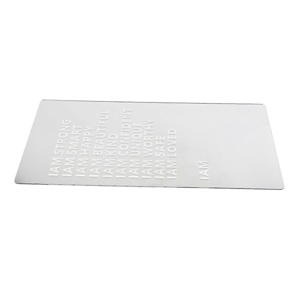 Akryl LED Affirmationsspejl USB-drevet - Inspirerende alsidig indretning