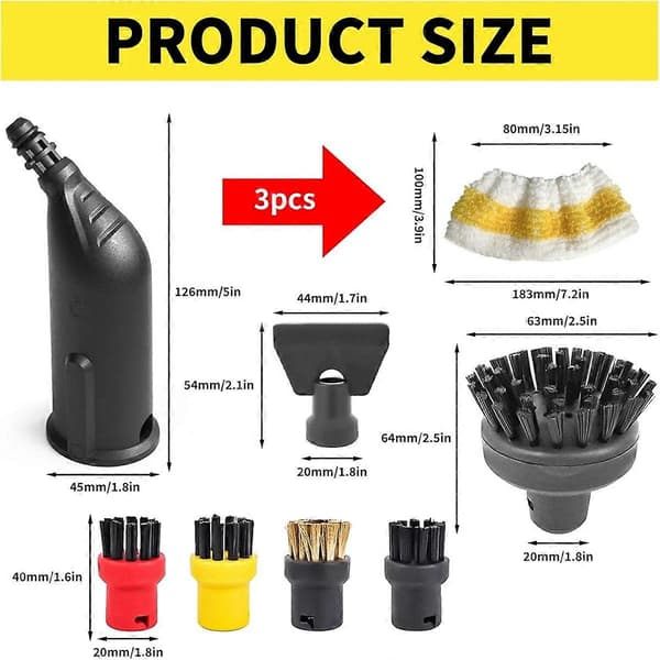 Damprenser Tilbehør til Karcher Easyfix SC1 SC2 SC3 SC4 SC5