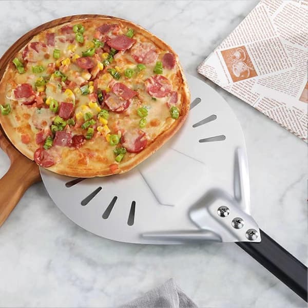 Non-Stick Pizzaskovl og Pizzaspade med Alsidigt Bagedesign 7inch
