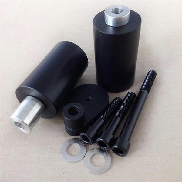 Helt ny Frame Slider Falling Protector til Suzuki GXSR600/750 2001-2003 Sort