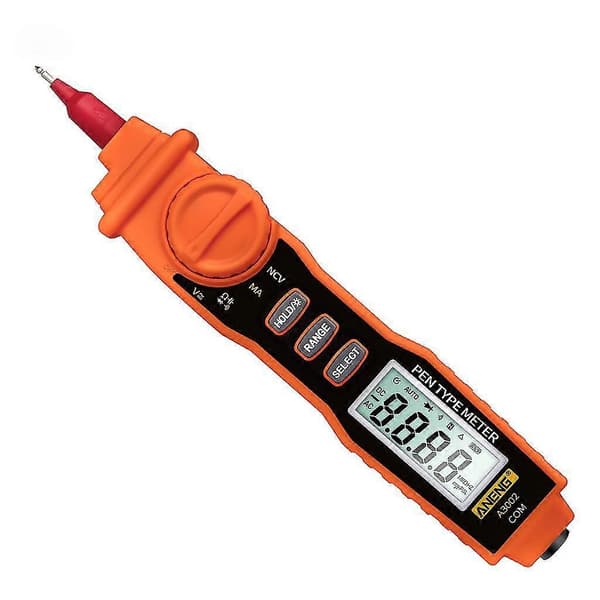 Digitalt Multimeter Trms 4000 Teller Voltmeter Ohmmeter Automatisk Tester Ncv