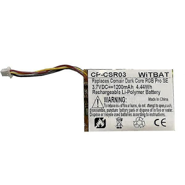 Fantastisk Egnet Til Corsair Dark Core Rgb Pro Se Musebatteri