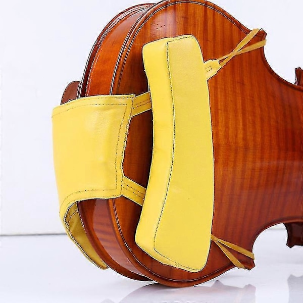 1/2-2/4 Violin Axelvilo Hakstöd Fårull Hakstöd Axelpadda (1 st, gul)