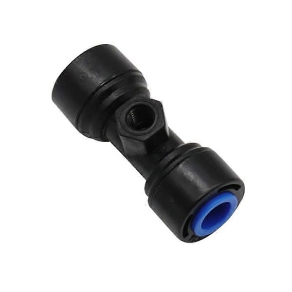 10 stk 065cm 1/4 tommers tåkenøkkel T-stykker tilkoblinger for utendørs kjøling terrasse tåkesystem dyser gjenger Q84D