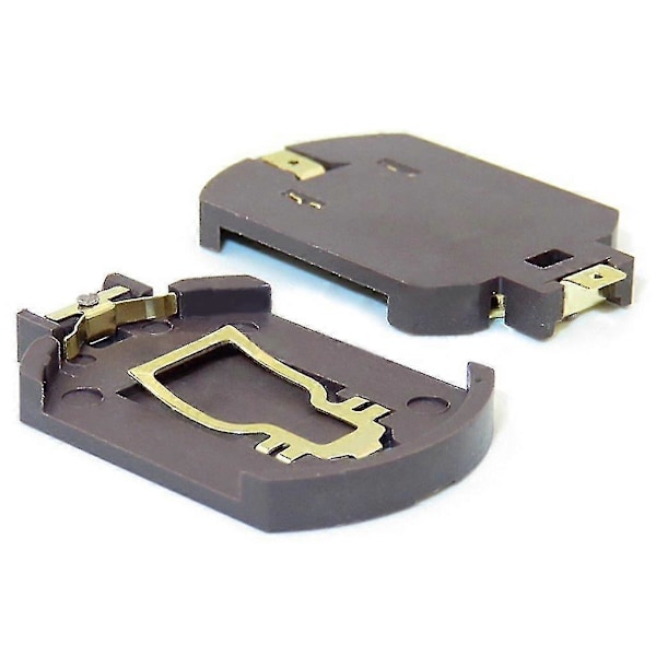 10 stk. Lett Vekt Knappcelle Batteribase Beholder Plast Holder For Cr2016