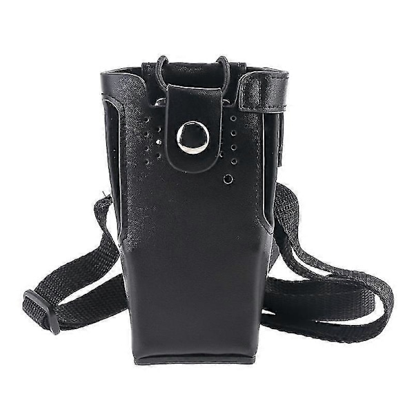 Lærveske Holder Oppbevaringspose Etui for Motorola Radio GP328/338 PRO5150 H