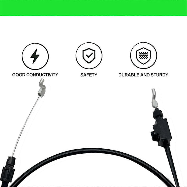 GX24184 Kabel for John Deere, Kompatibel med Modell JS26 JS28 JS36 JS38 JS46 JM26 JM36 JM46 Skyvegressklipper