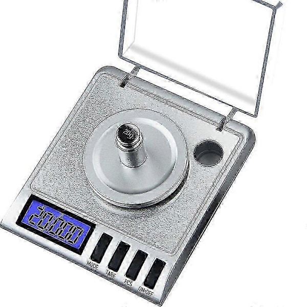Smart Weigh Gem20 Högprecisions Digital Smart Våg 20x0.001g. Idealisk För Vägning av Ädelstenar, Smycken och Andra Värdesaker