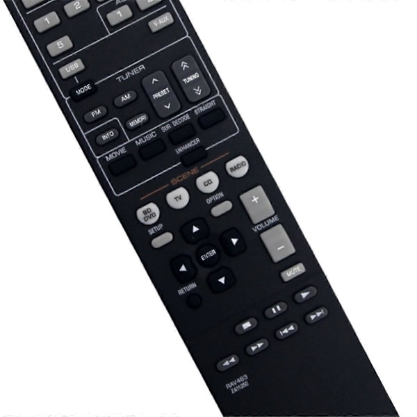 RAV463 Fjernkontroll for Yamaha Audio Receiver HTR3066 HT-R3066 RXV373 RTZA113500 RX-V373 RXV375 YH