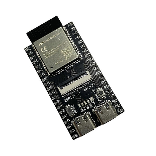 ESP32-S3 WROOM N16R8 CAM Utvecklingskort WiFi Bluetooth Kameramodul Inbyggd ESP32-S3-WROOM-1 N16R