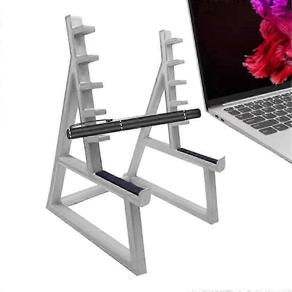 Squat Rack Pen Holder Sjov Til Kontoret Sjov Pen Holder Til Mænd Skrivebord Mini Pen Organizer (uden Stang)