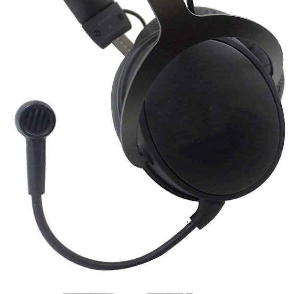 Ersättningsmikrofon 3,5 mm för HyperX Cloud Mix Gaming Headset Hörlurar Svanhalsmikrofon