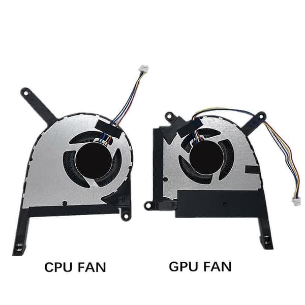 CPU GPU Køleventilator Grafikventilator til ASUS FX507 FA507 FX707 FA707 FA507RF FA507RC FX507ZC-ES53 FA507