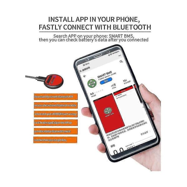 Bms Usb- Uart Kommunikationsprotokol Til Pc For Lifepo4 - Lto Batteri 4s Til 32s Smart Bms Uart Kabel-