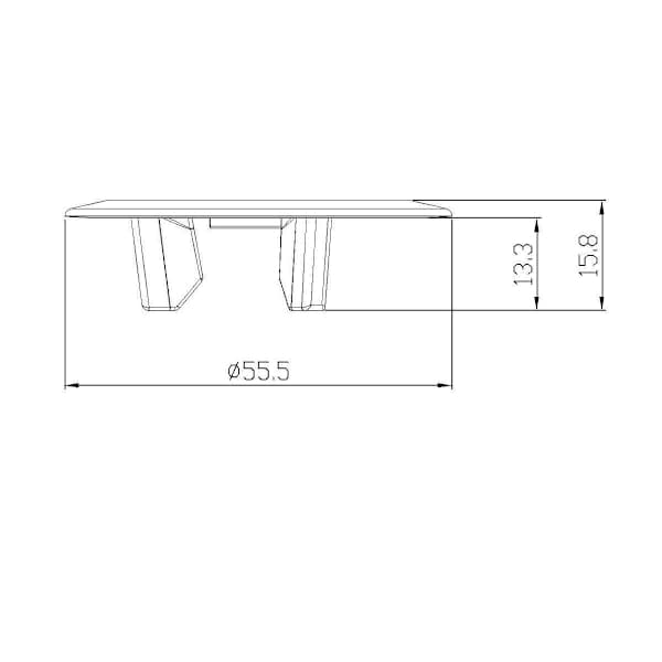 IKEA Køkken Atlant / Domsjö Prop / Vaskesi - Korgventi Sølv