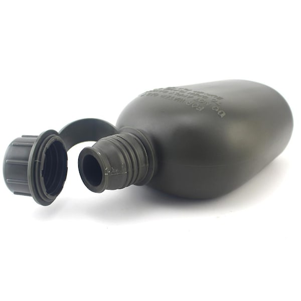 JUSCH 1000ML Stor Kapacitet Sport Utomhus HDPE Vattenkokare Bärbar Vattenflaska Vikbar 700ml Mugg I Militär Kamouflageväska(WZ2217),QINWEI-968