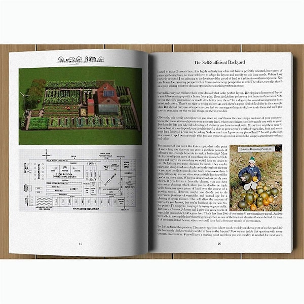 The Self-Sufficient Backyard Paperback (Paperback-udgave)