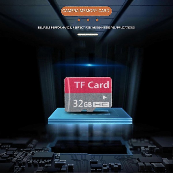 Lämplig för TF-kort 32GB 12M-80M TF-minneskort för kamera Sport DV Färdskrivare Högtalare TF-minneskortsutrustning-FO  SHAN  RAN  WANG