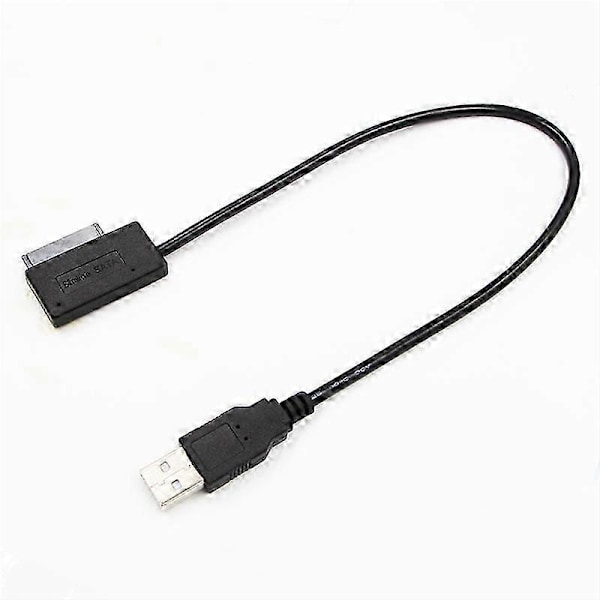 35CM USB Adapter PC 6P+7P CD DVD Rom SATA til USB 2.0 Konverter Slimline Sata 13 Pin Drev Kabel til