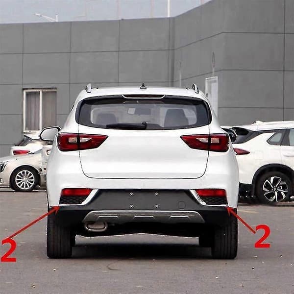 Bil Krom Bakre Støtfanger Baklys Tåkelys Reflektor Lysdeksel Bremselys Stripe For Mg Zs 2017-2