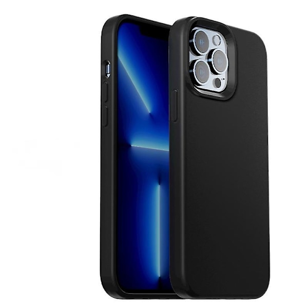 Silikonskal Kompatibelt Med Iphone 13promax, Mjukt Flytande Silikon Stötsäkert Platt Kant Telefonskal För Iphone 13promax