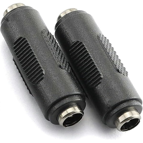 3 st DC 5.5x2.1mm Hona till Hona Strömkontakt Hona till Hona Kopplingsadapter för CCTV