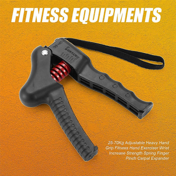 25-70Kg Justerbart Tungt Handgrepp Fitness Handtränare Handled Öka Styrka Fjäder Finger Pinc